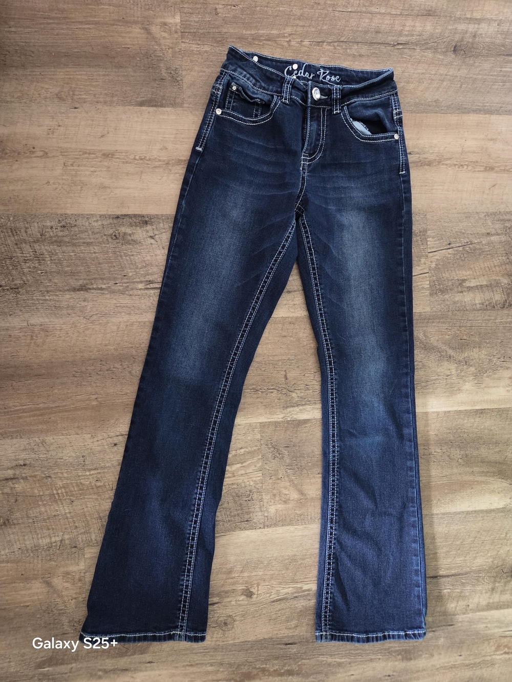 Cedar Rose Girls Denim, Size 14, Like-new, Worn Once, Excellent Condition